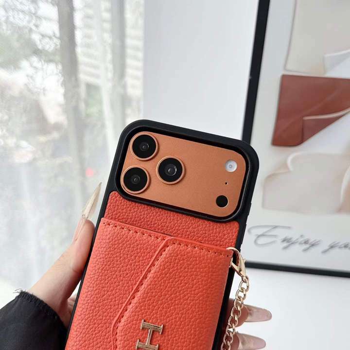 エルメス iphone18promax携帯ケース ショルダーチェーン