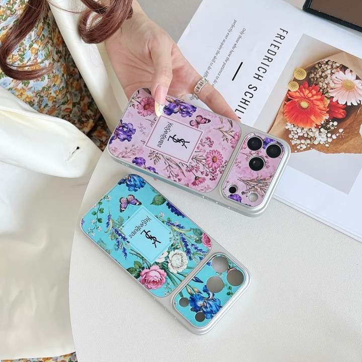 イヴサンローラン iphone18promaxケース フチ高設計