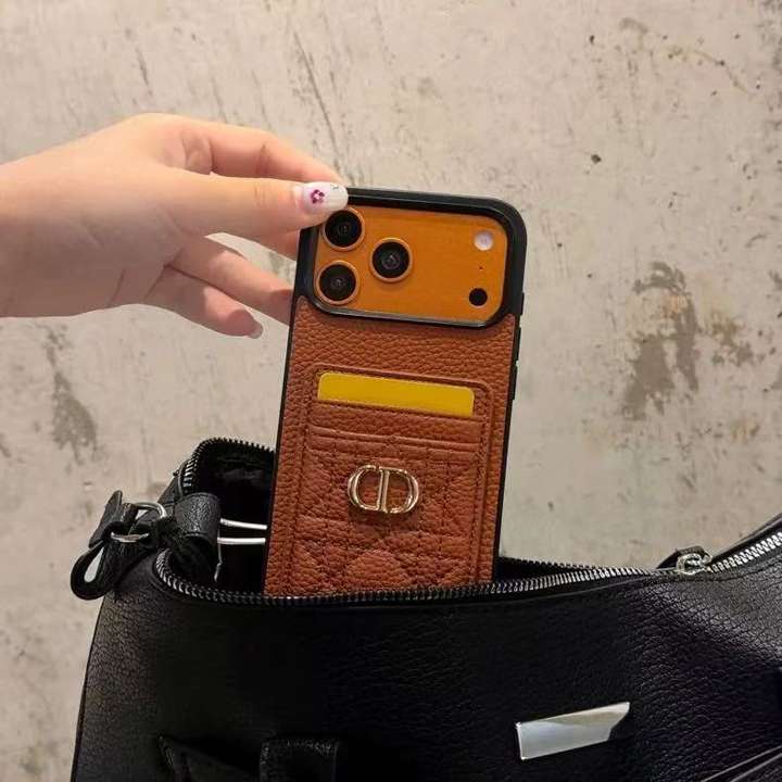 Dior iphone18proケース 背面 収納