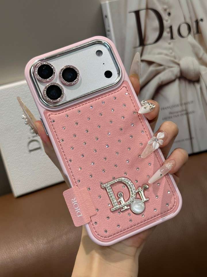 Dior iphone18proケース キラキラ