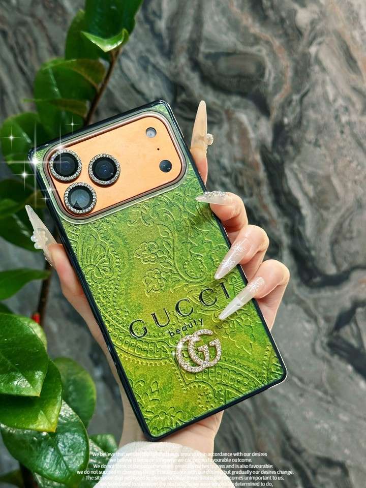 グッチ ダブルＧロゴ iphone18promaxケース キラキラ
