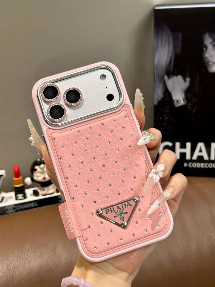 prada iphone18proケース キラキラ レディース
