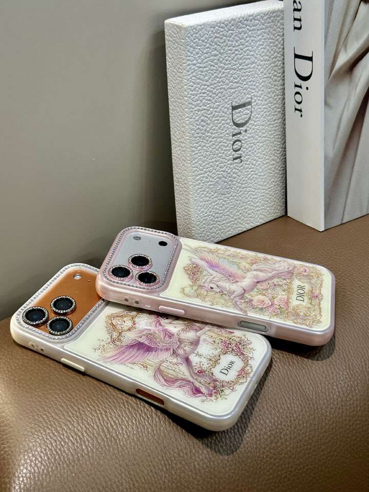 ディオールiphone18promax ガラスケース