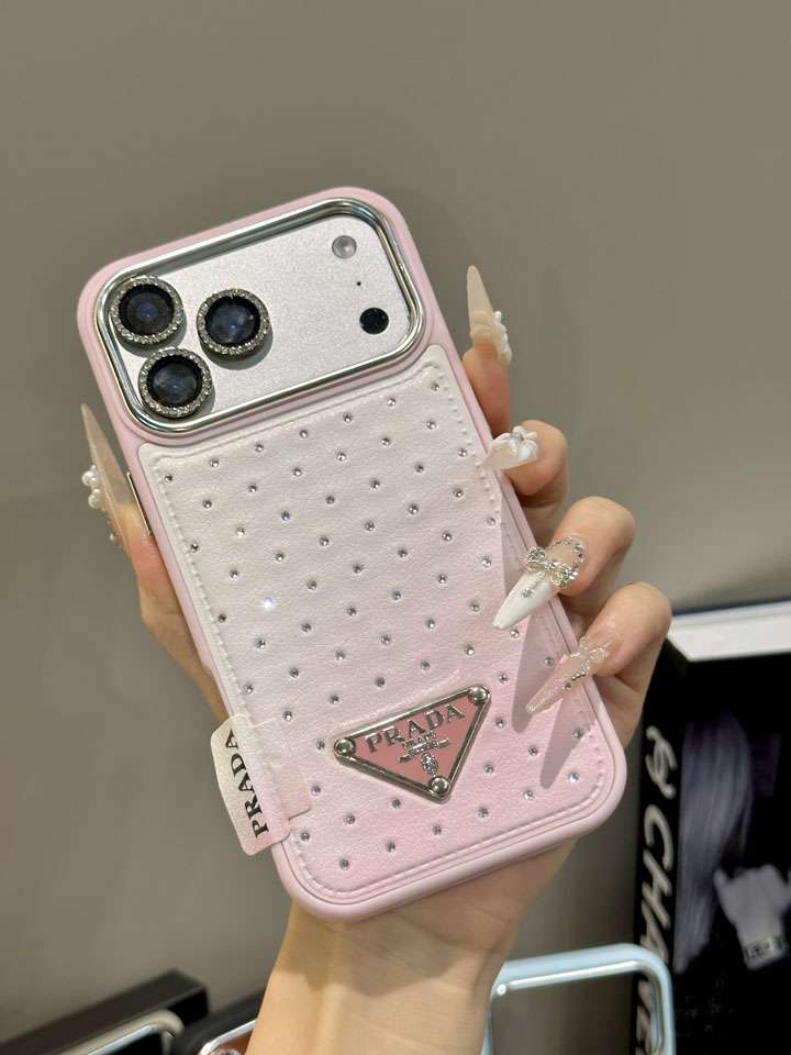 PRADA iphone18ケース レザー