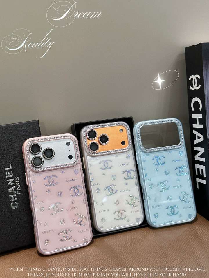 Chanel iphone18pro ケース 背面ガラス