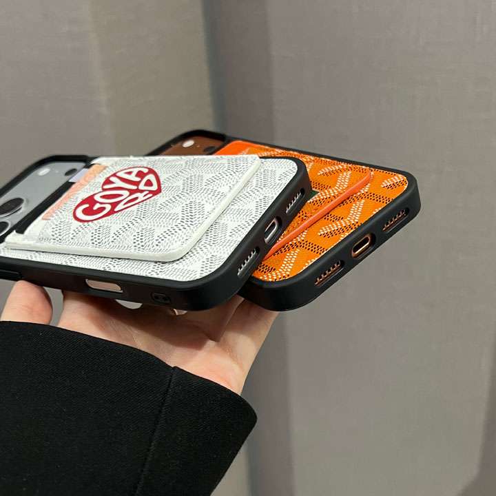 goyard iphone18promax カードケース レザー