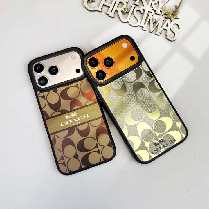 Coach 指紋防止 iphone18 ケース