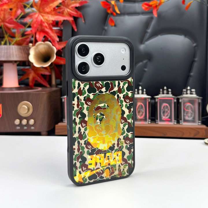 bape イラスト iphone18ケース