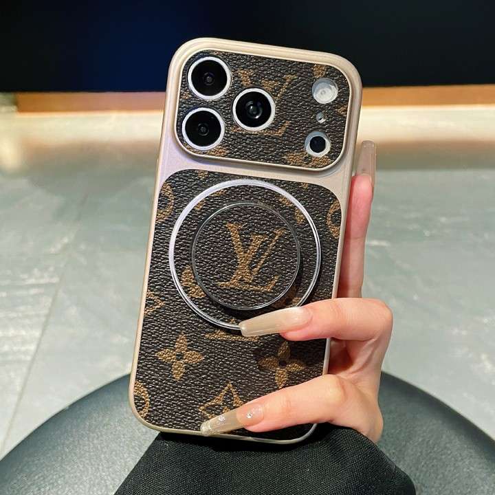 ヴィトン iphone18proケース モノグラム レザー