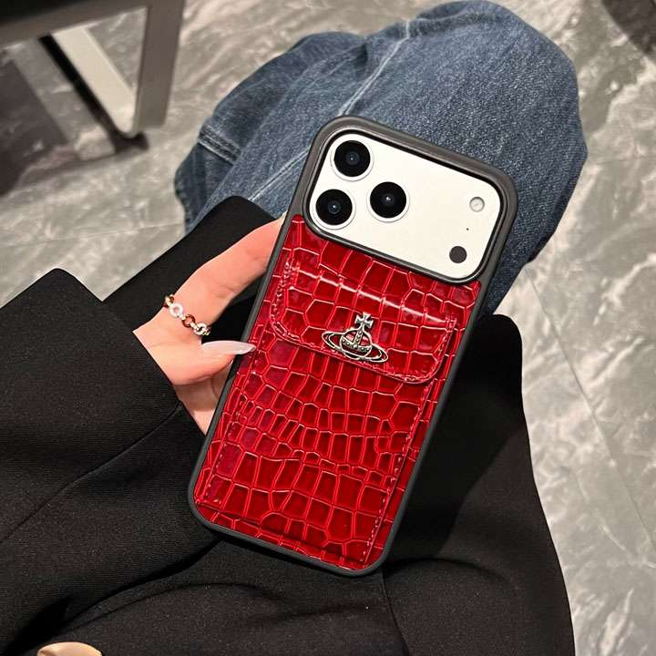 vivienne westwood iphone18ケース 背面 カード収納