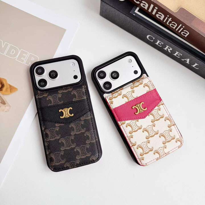 セリーヌ トリオンフ柄 iphone18proケース