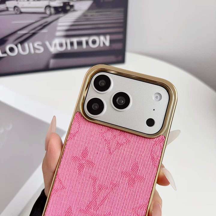 LV iphone18pro ケース 金属質感 フレーム