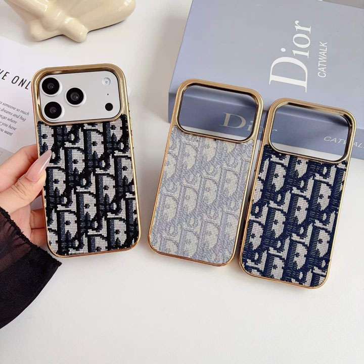 ディオール iphone18proケース メッキ加工