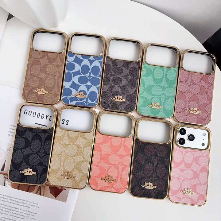コーチ シグネチャー iphone18proケース
