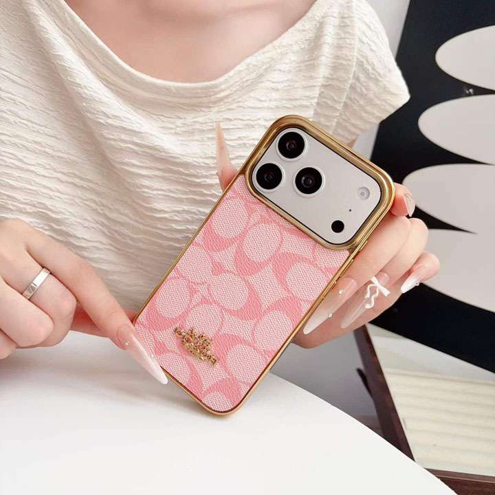 コーチ シグネチャー iphone18proケース