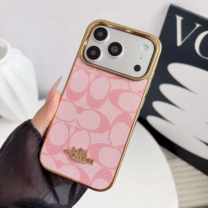 コーチ 電気メッキ iphone18promaxケース