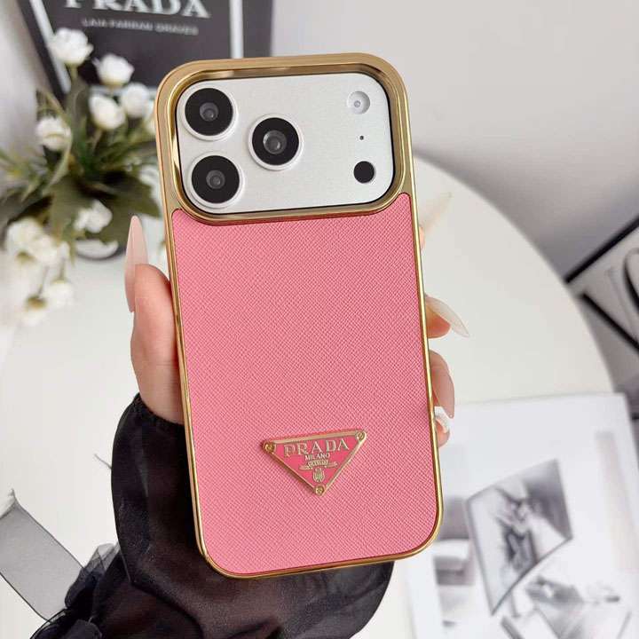 PRADA iphone18proケース サフィアーノ レザー