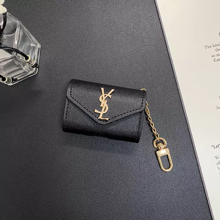イヴサンローラン airpods 5カバー ワニ柄