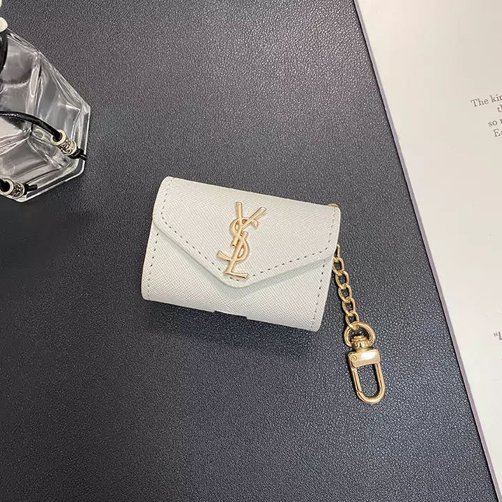 イヴサンローラン airpods 5カバー ワニ柄