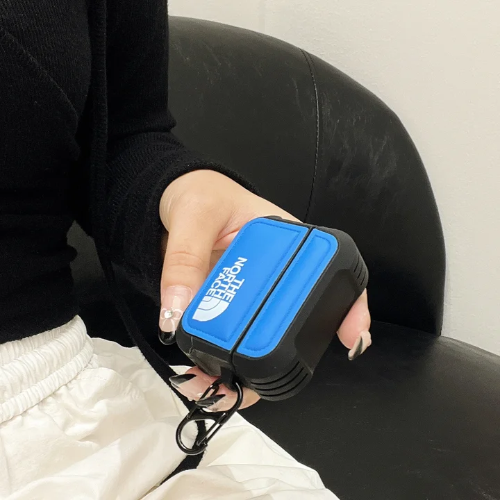 ノースフェイスairpods第5世代ケース カラビナ付き