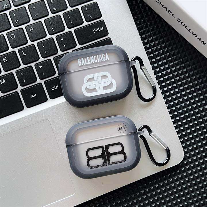 バレンシアガairpods5ケース TPU クリア