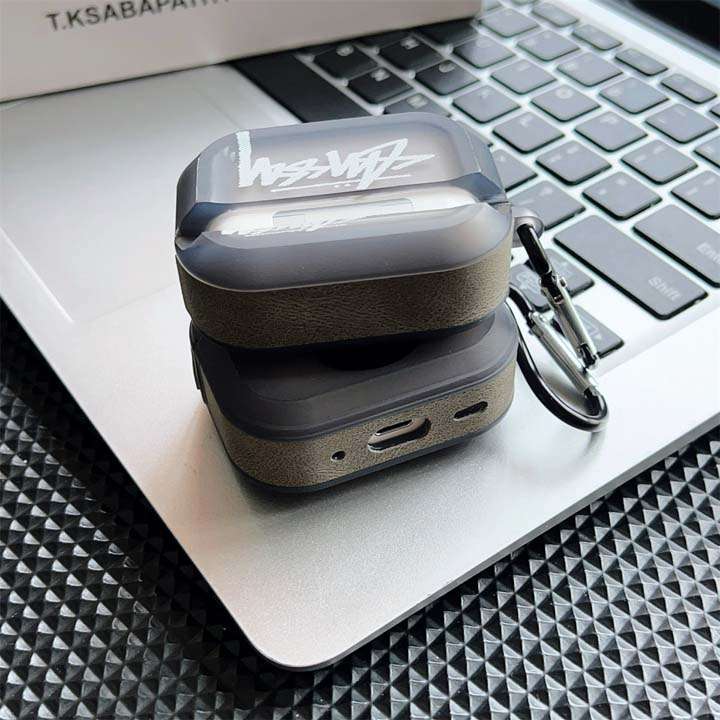 Stussy airpods5ケース TPU 高透明