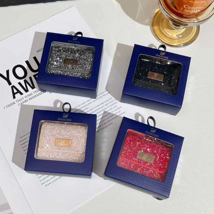 swarovski airpods 5 ケース 女子 肩掛け 斜め掛