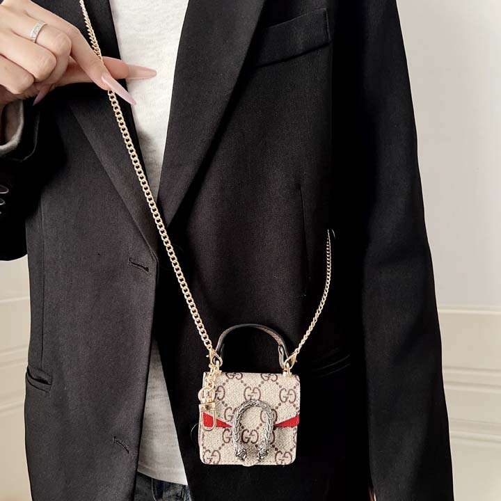 gucci airpodsケース 女子 斜めがけ 可愛い
