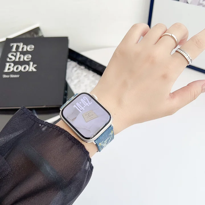 ルイヴィトン Apple Watchバンド デニム柄