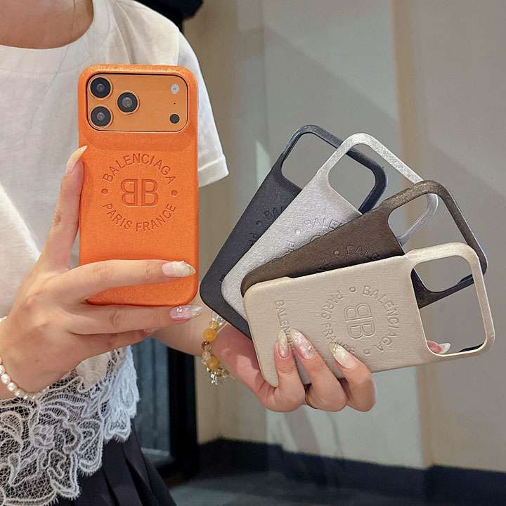 バレンシアガ BBロゴ iphone18proケース