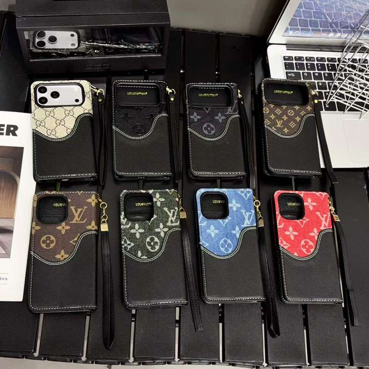 ルイヴィトン iphone18proケース 手帳 型 バイカラー