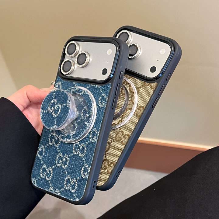 グッチ iphone18proケース デニム柄