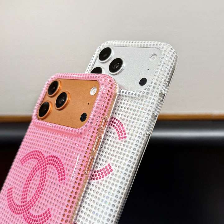 シャネル iphone18proケース ラインストーン 付き