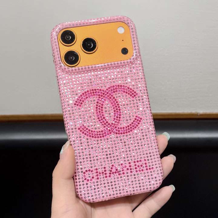 chanel iphone18promaxケース キラキラ かわいい