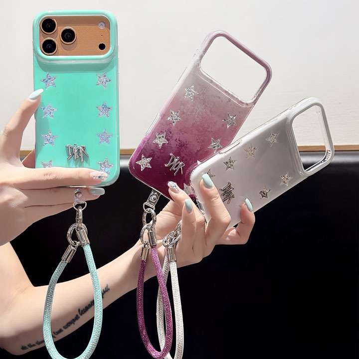 DIOR iphone18proケース きらきら かわいい