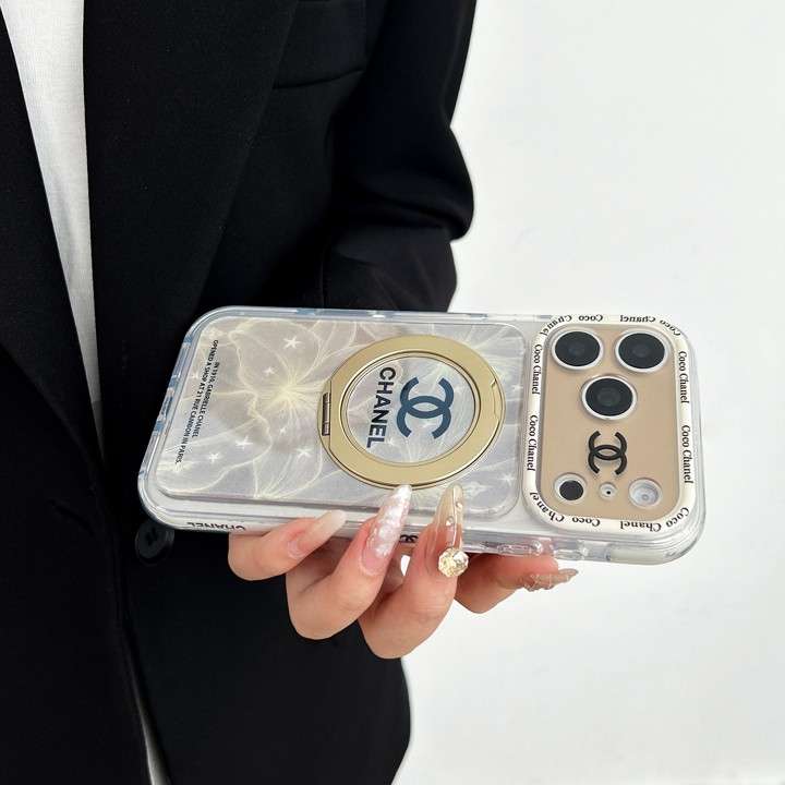 chanel iphone18promax ケース 360°回転スタンド