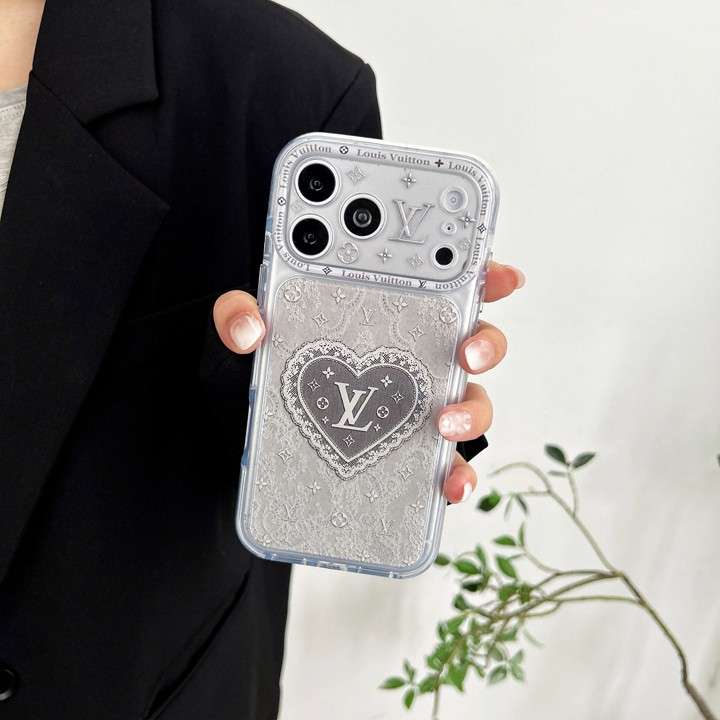 ルイヴィトン iphone18pro携帯ケース ハートロゴ