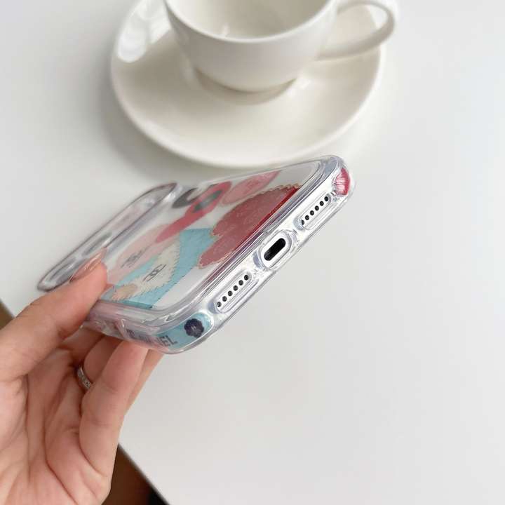chanel iphone18proケース ハート ココマーク