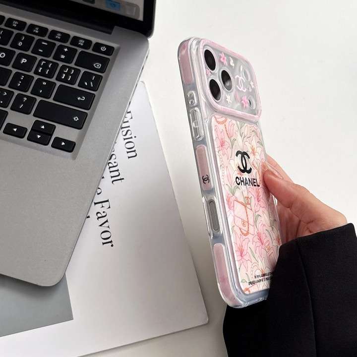 シャネル フチ高設計 iphone18proカバー