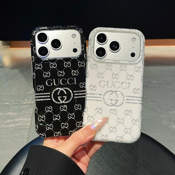 グッチ iphone18proケース 光沢感