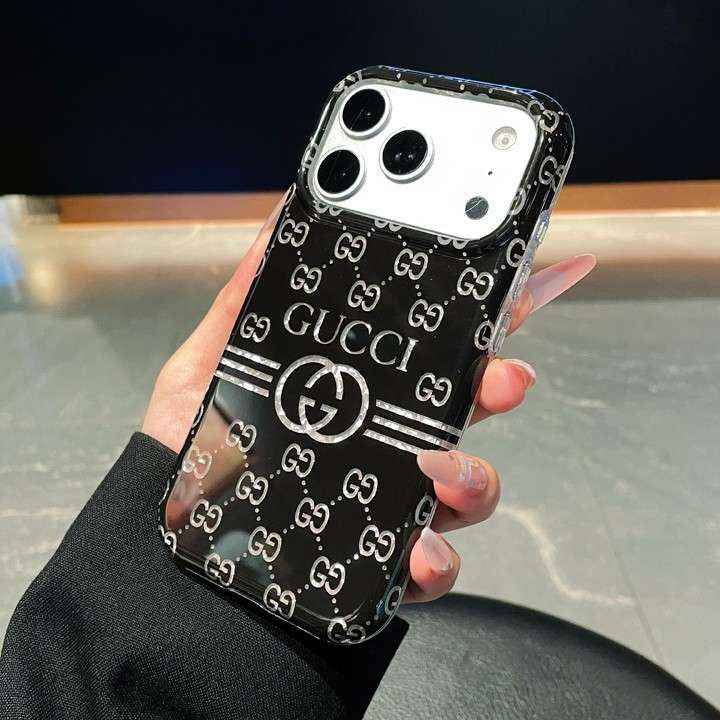 gucci iphone18promaxケース 男女ペア