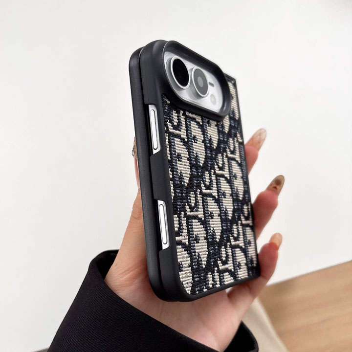 DIOR iphone duoケース PUレザー