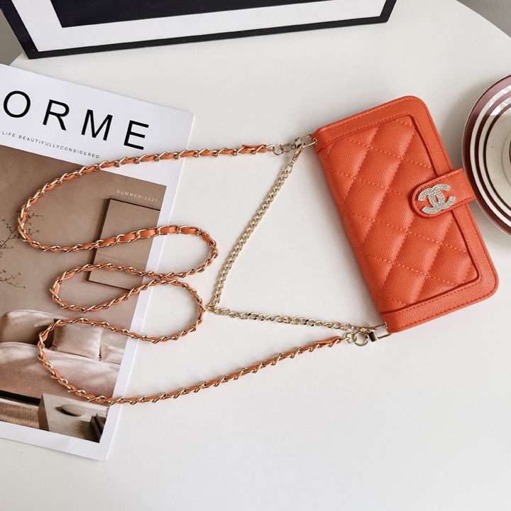 chanel iphone18proケース ラムスキン レザー