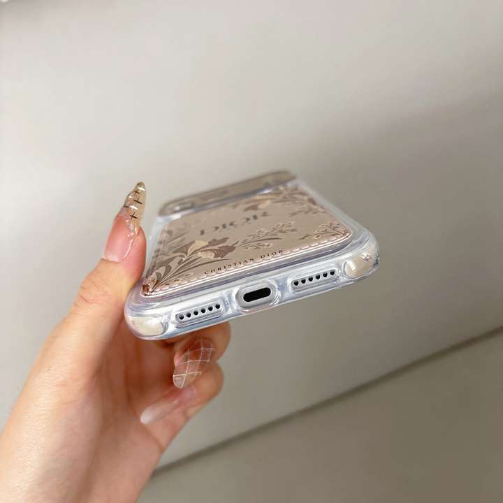 ディオール iphone18proケース クリア バンパー
