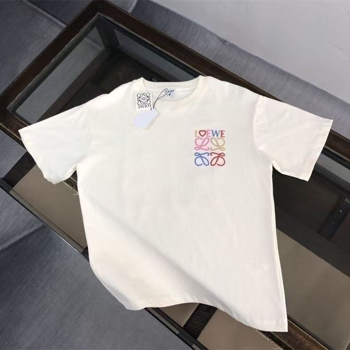 ロエベ アナグラム プリント半袖Tシャツ