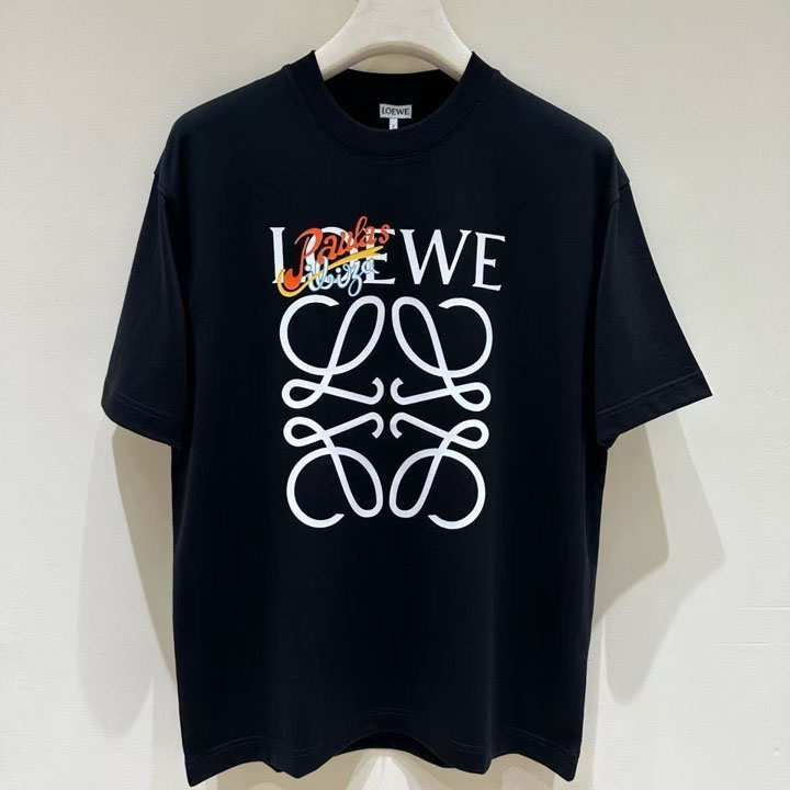 LOEWE ロゴTシャツ 黒