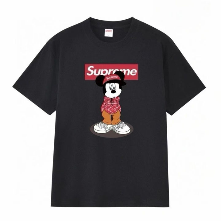 シュプリーム ディズニー コラボ 半袖 Tシャツ