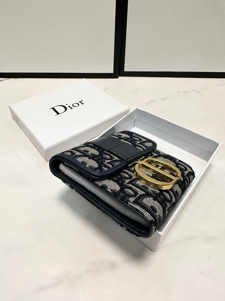 ディオール ジャカード ミニ 財布
