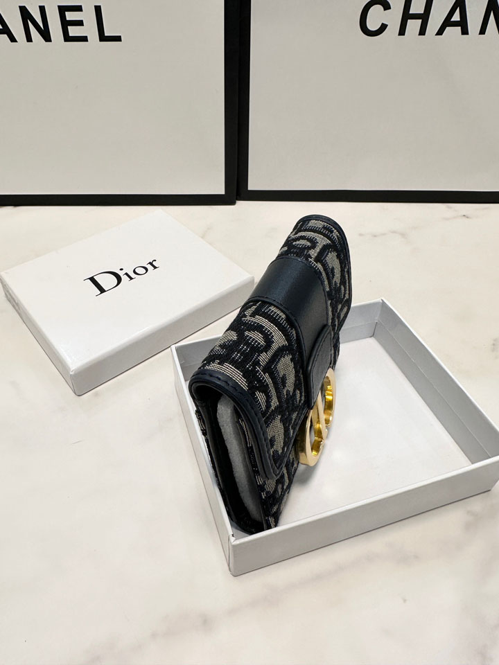 Dior オブリーク 三つ折り財布