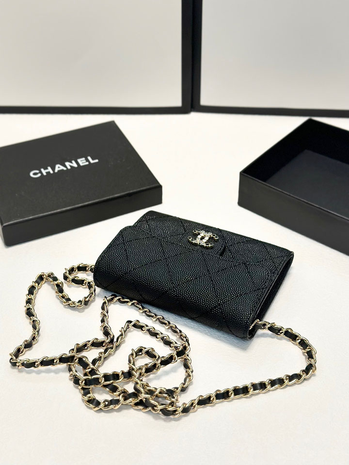 CHANEL ミニ 財布 レディース